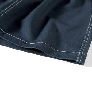 Chân váy denim lưng thun túi vuông chạy chỉ nổi - NU9661