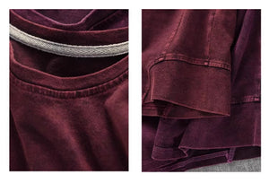 Áo T-shirt sát nách cổ tròn một túi nhỏ - A826