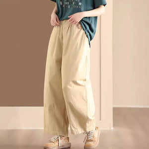 Quần baggy lưng thun khuy cài hai túi chéo - NU9945