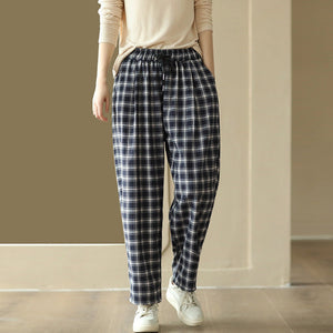 Quần baggy caro - Q283