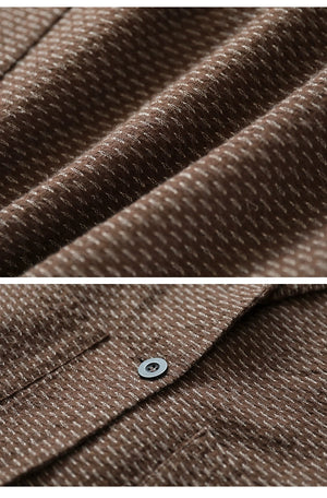 Áo khoác blazer linen dài tay kiểu móc light - NU9211