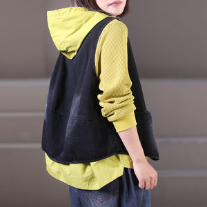 Áo hoodies len dài tay vạt xếp - NU9241