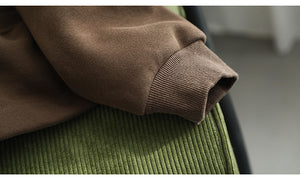 Áo khoác cardigan dài tay cổ V hai túi - A403