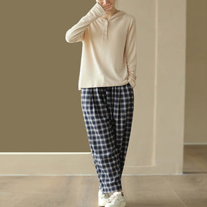 Quần baggy caro - Q283