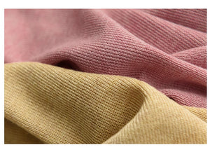 Áo khoác cardigan len đan dài tay cổ tròn đơn sắc - NU9355
