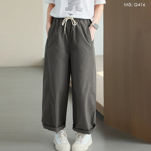 Quần baggy lưng thun ống đứng - Q416