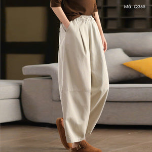 Quần baggy lưng thun - Q365