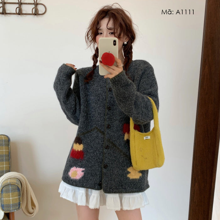 Áo khoác len cardigan - A1111