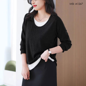 Áo T-shirt dài tay kiểu hai lớp - A1267