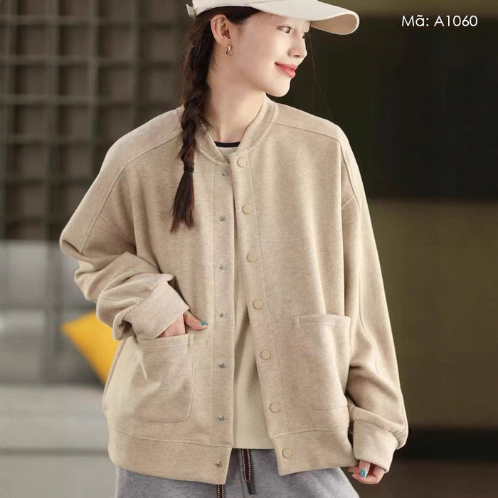 Áo khoác bóng chày cổ đứng - A1060