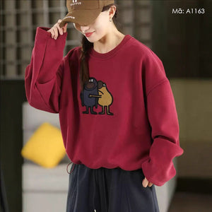 Áo T-shirt dài tay hoạt hình - A1163