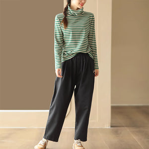Quần baggy lưng thun ống côn một túi sau - NU9180