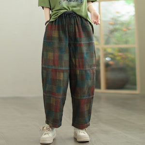 Quần baggy denim caro - Q291