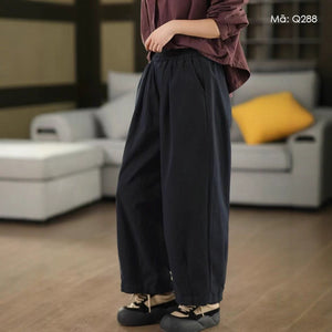 Quần baggy retro ống rộng - Q287