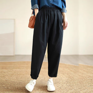 Quần baggy lưng thun ống côn một túi sau - NU9180