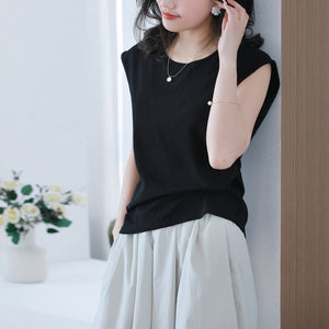 Áo T-shirt sát nách cổ tròn - A986