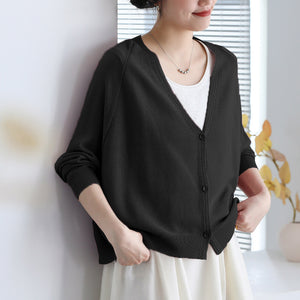 Áo khoác linen cardigan - A989