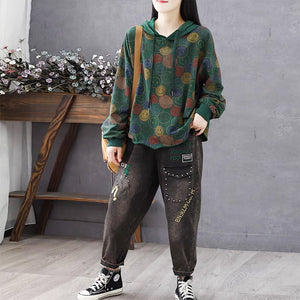 Áo hoodies dài tay in mặt cười - NU9158