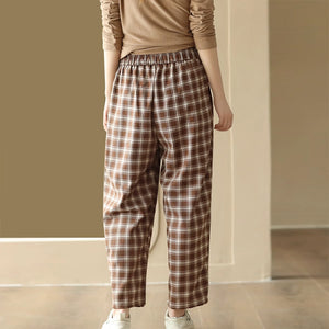 Quần baggy caro - Q283