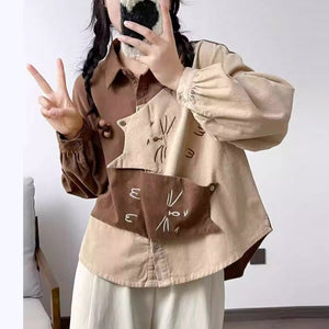 Áo sơ mi nhung dài tay - A1048