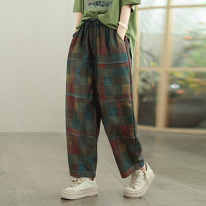 Quần baggy denim caro - Q291