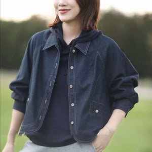 Áo khoác denim dài tay - A1038
