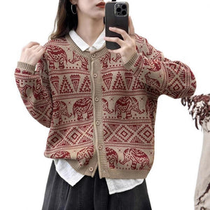 Áo khoác len retro - A1029