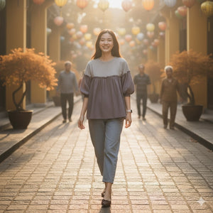 Áo T-shirt dài tay - A1027
