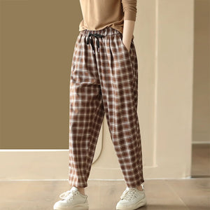 Quần baggy caro - Q283