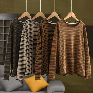 Áo T-shirt dài tay cổ tròn - A1001