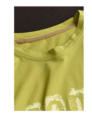Áo T-shirt ngắn tay cổ tròn in chữ Bona - NU10297