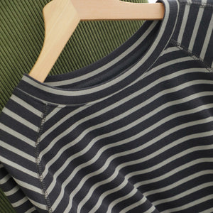 Áo T-shirt dài tay kẻ sọc - A1022