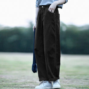Quần baggy denim lưng thun - Q294