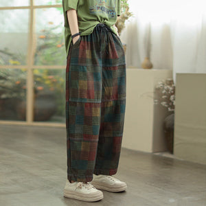 Quần baggy denim caro - Q291