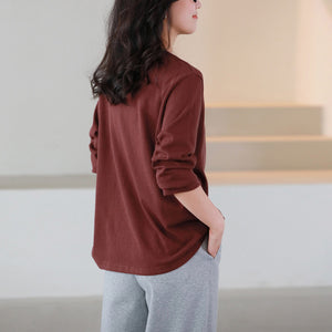 Áo T-shirt dài tay in hình - A1045