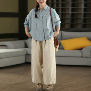 Quần baggy retro ống rộng - Q287