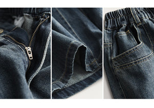 Quần baggy denim ống đứng - Q300