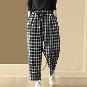 Quần baggy caro - Q283