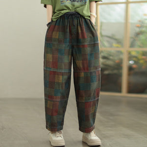 Quần baggy denim caro - Q291