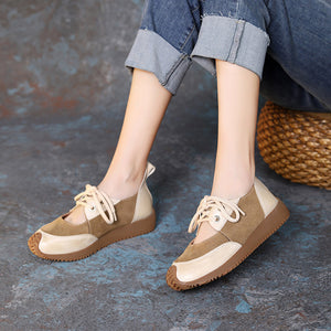 Giày da loewe thể thao đế bằng - OD2112