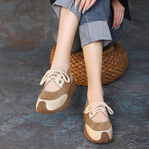 Giày da loewe thể thao đế bằng - OD2112