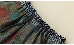 Quần baggy denim caro - Q291