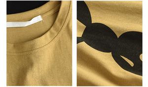 Áo T-shirt ngắn tay cổ tròn in hình chú thỏ - NU8429