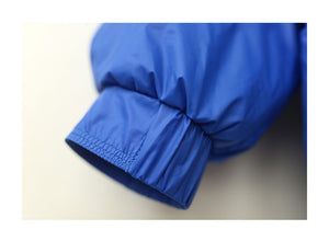 Áo hoodies lông vũ dài tay hai túi chéo khuy cài - NU9438
