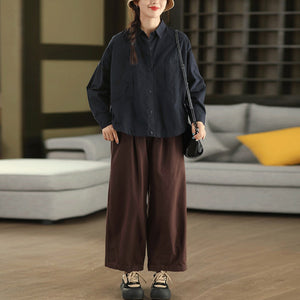 Quần baggy retro ống rộng - Q287