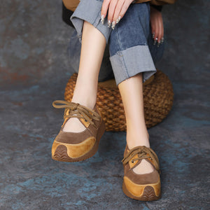 Giày da loewe thể thao đế bằng - OD2112