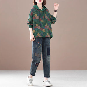 Áo hoodies dài tay in mặt cười - NU9158