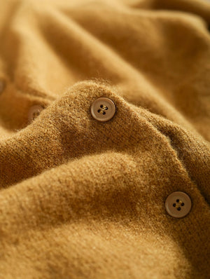 Áo khoác cardigan len dài tay cổ tròn đơn sắc - NU9341