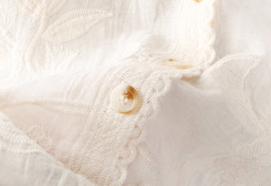 Áo sơ mi gile linen sát nách cổ V - NU10292