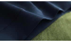Áo hoodies dài tay khóa kéo dây rút - A544